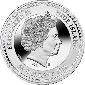 Niue / Silver Quarter Kilo 2018 Lucky Seven - obverse photo