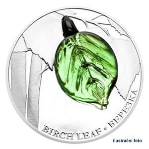 Niue / Silver Ounce 2016 Birch Leaf - reverse photo