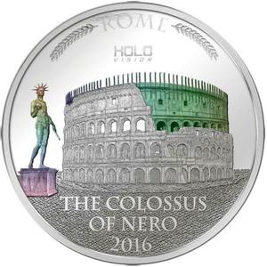 Niue / Silver Three Ounces 2016 Colossus of Nero - reverse photo
