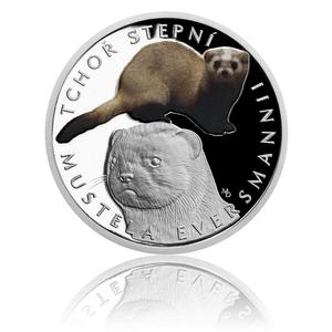 Niue / Silver Half Ounce 2018 Steppe Polecat - reverse photo