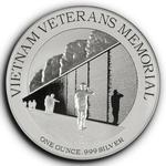 Silver Ounce 2015 Vietnam Veterans Memorial: Photo Coin, Niue, Silver Ounce 2015 Vietnam Veterans Memorial / thumbnail