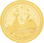 Niue / Gold Half Ounce 2025 Southern Cross - reverse photo
