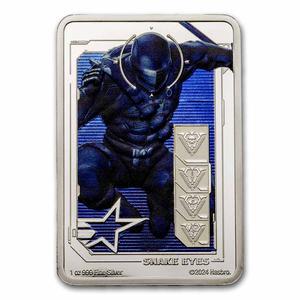 Niue / Silver Ounce 2024 GI Joe - Snake Eyes - reverse photo