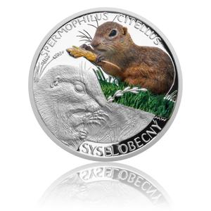 Niue / Silver Half Ounce 2014 European Ground Squirrel - reverse photo