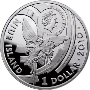 Niue / Silver Ounce 2010 Samson and Delilah - obverse photo
