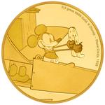 Gold Half Gram 2016 Mickey - Plane Crazy: Photo Coin, Niue, Gold Half Gram 2016 Mickey - Plane Crazy / thumbnail
