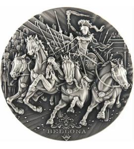 Niue / Silver Two Ounces 2018 Bellona - reverse photo
