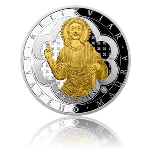 Niue / One Dollar Silver 2017 St Maurus - reverse photo