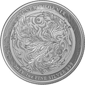 Niue / Silver Ounce 2023 Phoenix - reverse photo