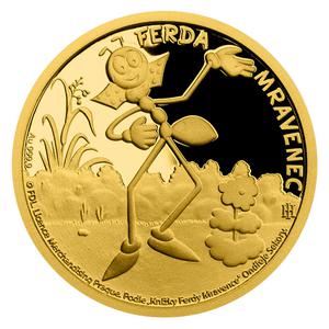Niue / Gold Tenth-Ounce 2018 Ferdy the Ant - reverse photo