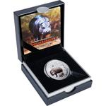 One Dollar Silver 2016 Pygmy Hippopotamus: Photo Coin, Niue, One Dollar Silver 2016 Pygmy Hippopotamus / thumbnail