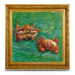 Niue / Silver Ounce 2023 Two Crabs - reverse photo