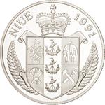 Fifty Dollars 1991 World Cup 1994: Photo Coin, Niue, Fifty Dollars 1991 World Cup 1994 / thumbnail