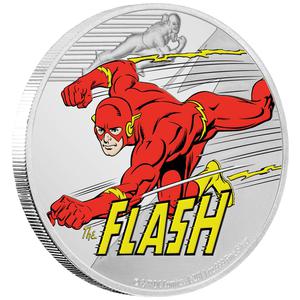 Niue / Silver Ounce 2020 Justice League - Flash - obverse photo