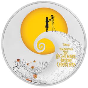 Niue / Silver Ounce 2017 The Nightmare Before Christmas - reverse photo