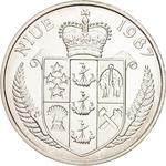 Fifty Dollars 1987 Steffi Graf: Photo Coin, Niue, Fifty Dollars 1987 Steffi Graf / thumbnail