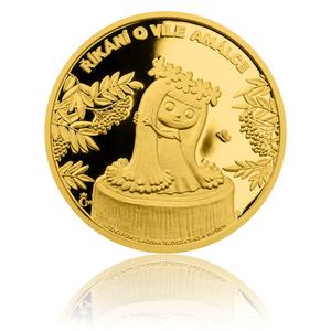 Niue / Five Dollars Gold 2015 Fairy Amálka - reverse photo