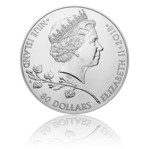 Niue / Silver Kilo 2018 Czech Lion - obverse photo