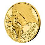 Gold Quarter Ounce 2021 St Anežka - Royal Origin: Photo Coin, Niue, Gold Quarter Ounce 2021 St Anezka - Royal Origin / thumbnail