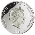 One Dollar Silver 2015 Ned Kelly: Photo Coin, Niue, One Dollar Silver 2015 Ned Kelly / thumbnail