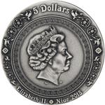 Silver Two Ounces 2018 Victoria and Nike: Photo Coin, Niue, Silver Two Ounces 2018 Victoria and Nike / thumbnail