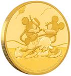 Gold Half Gram 2017 Mickey - Gallopin' Gaucho: Photo Coin, Niue, Gold Half Gram 2017 Mickey - Gallopin' Gaucho / thumbnail