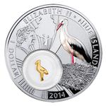 Silver Half Ounce 2014 Stork: Photo Coin, Niue, Silver Half Ounce 2014 Stork / thumbnail