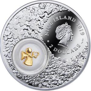 Niue / Silver Ounce 2019 Guardian Angel - obverse photo
