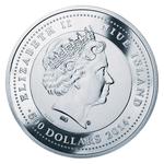 Niue / Silver Four Kilos 2014 John Paul II - obverse photo