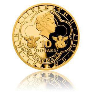 Niue / Gold Quarter Ounce 2017 St Maurus - obverse photo