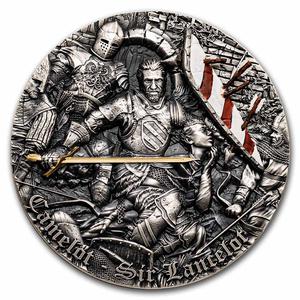 Niue / Silver Two Ounces 2022 Camelot - Sir Lancelot - reverse photo