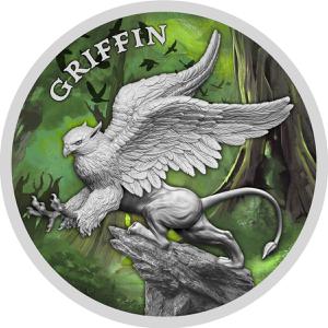 Niue / Silver Ounce 2021 Griffin - reverse photo