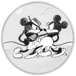 Silver Ounce 2017 Mickey - Gallopin' Gaucho: Photo Coin, Niue, Silver Ounce 2017 Mickey - Gallopin' Gaucho / thumbnail