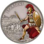 Silver Ounce 2016 Warriors of History - Spartans: Photo Coin, Niue, Silver Ounce 2016 Warriors of History - Spartans / thumbnail
