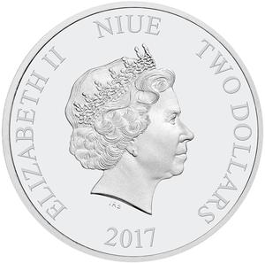 Niue / Silver Ounce 2017 Mickey Mouse - Fantasia - obverse photo