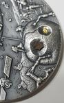 Silver Ounce 2018 Space Mining - Chondrite Meteorite: Photo Coin, Niue, Silver Ounce 2018 Space Mining - Chondrite Meteorite / thumbnail