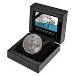 Silver Ounce 2019 Wildlife Up Close - Tasmanian Devil: Photo Coin, Niue, Silver Ounce 2019 Tasmanian Devil / thumbnail