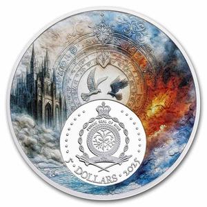 Niue / Silver Ounce 2025 Battle of Good vs Evil - obverse photo