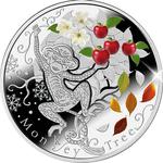 Silver Ounce 2016 Monkey Tree: Photo Coin, Niue, Silver Ounce 2016 Monkey Tree / thumbnail