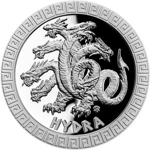 Niue / Silver Ounce 2021 Mythical Creatures - Hydra - reverse photo