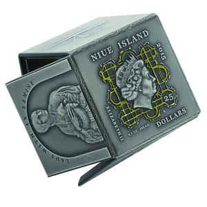 Niue / Twenty-five Dollars 2015 Leonardo da Vinci - obverse photo
