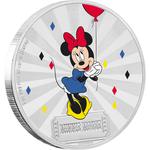 Silver Ounce 2019 Minnie Mouse - Coloured: Photo Coin, Niue, Silver Ounce 2019 Minnie Mouse - Coloured / thumbnail