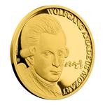 Gold Half Ounce 2017 Wolfgang Amadeus Mozart: Photo Coin, Niue, Gold Half Ounce 2017 Wolfgang Amadeus Mozart / thumbnail