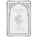 Silver Ounce 2020 Archangel Michael: Photo Coin, Niue, Silver Ounce 2020 Archangel Michael / thumbnail