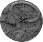 Silver Ounce 2018 Space Mining - Chondrite Meteorite: Photo Coin, Niue, Silver Ounce 2018 Space Mining - Chondrite Meteorite / thumbnail