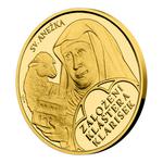 Gold Quarter Ounce 2021 St Anežka - Royal Origin: Photo Coin, Niue, Gold Quarter Ounce 2021 St Anezka - Royal Origin / thumbnail