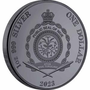 Niue / Silver Ounce 2023 Chess King - obverse photo