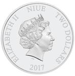 Silver Ounce 2017 Mickey - Christmas Carol: Photo Coin, Niue, Silver Ounce 2017 Mickey - Christmas Carol / thumbnail
