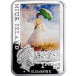 Niue / Silver Ounce 2010 Claude Monet - obverse photo
