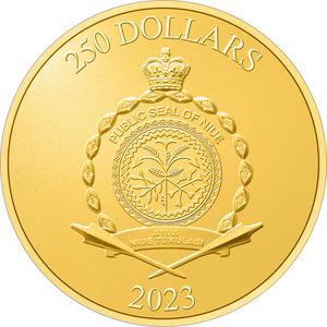 Niue / Gold Ounce 2023 Year of the Rabbit - obverse photo